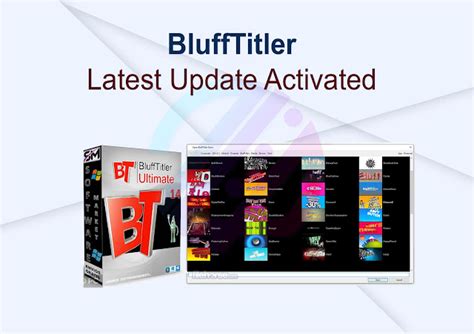 Free get of Portable Blufftitler Ultimate 13.3